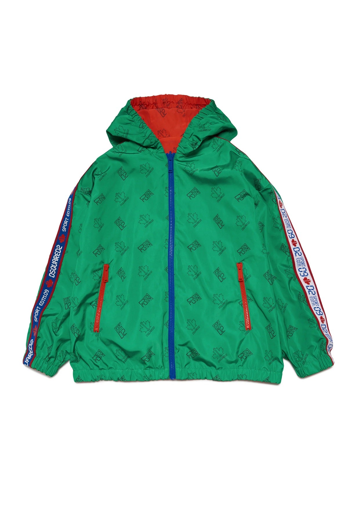 Dsquared2 Kids Giacca Windbreaker double-face Sport Edtn