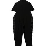 Elisabetta Franchi Tuta Ruches Nera
