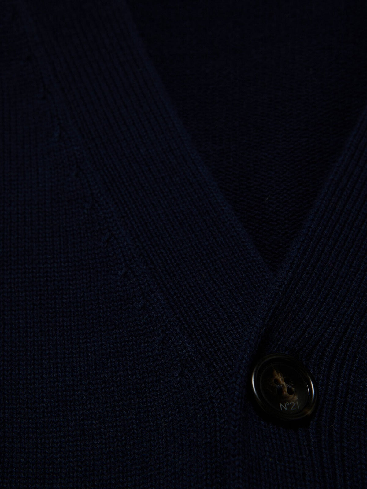 N°21 Kids Cardigan Blu Oversize per Bambini