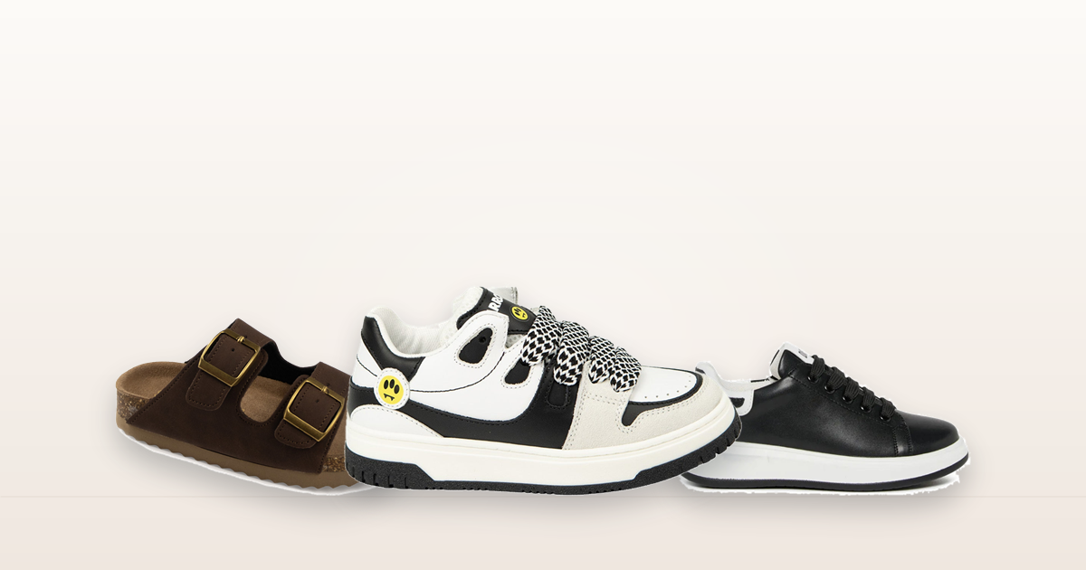 Prime scarpe del bambino: sneakers e sandali per i primi passi