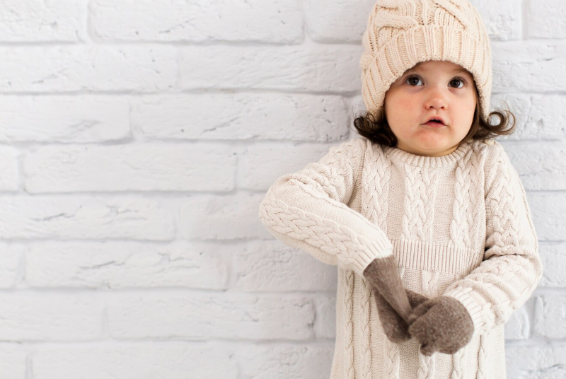 Come vestire un neonato in inverno