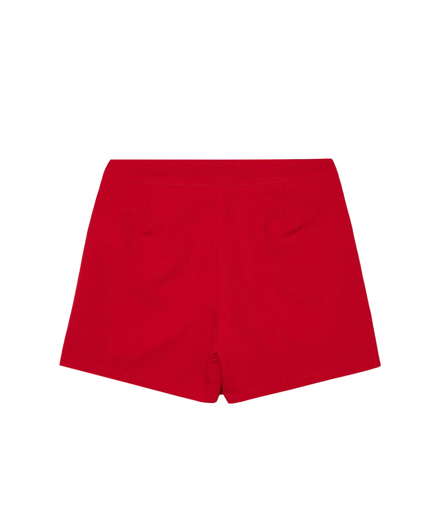 Iceberg Kids Short Rosso Tennis per Bambine (retro)