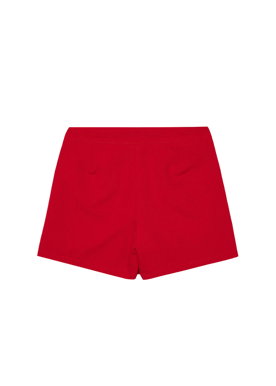 Iceberg Kids Short Rosso Tennis per Bambine (retro)