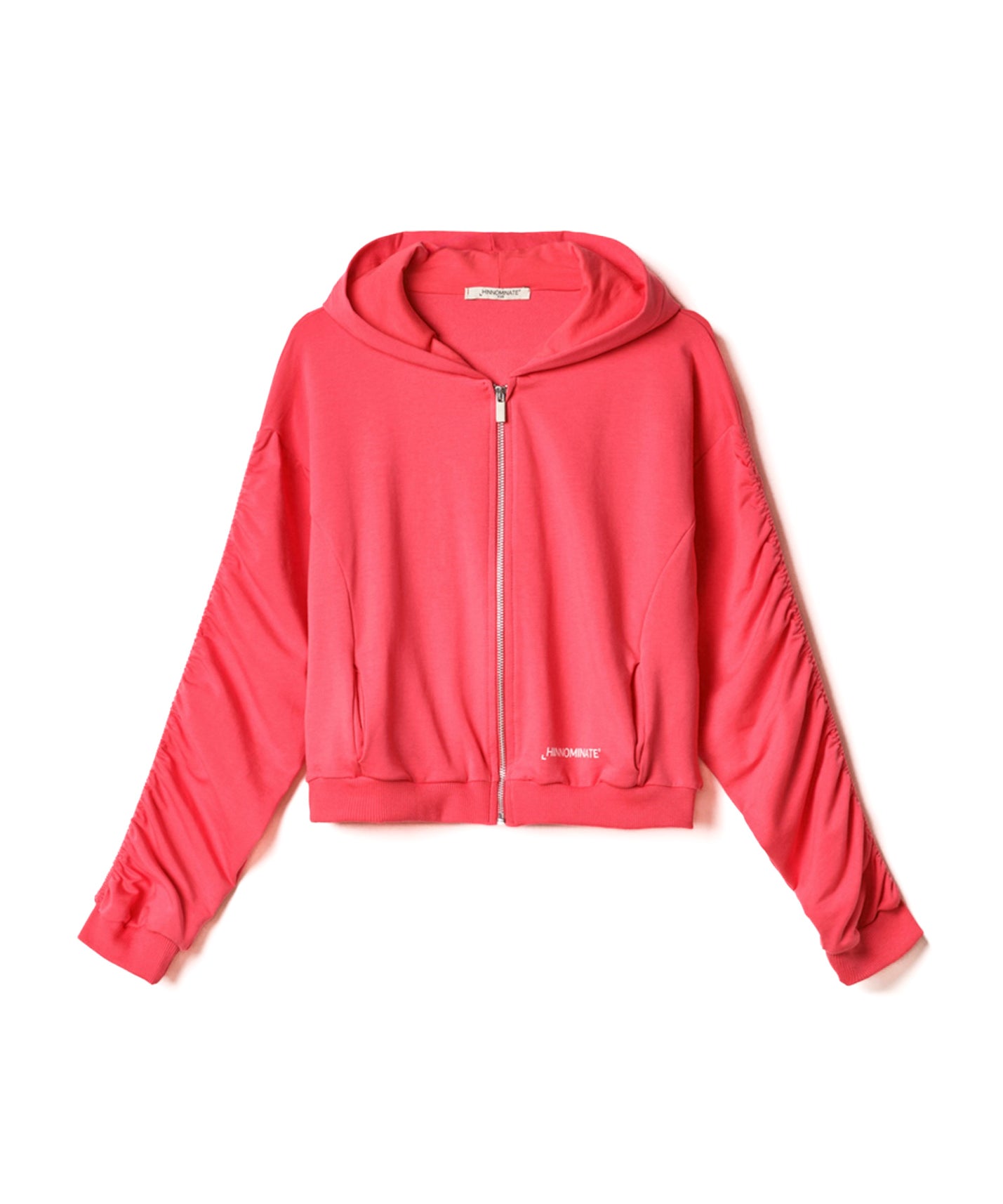 Hinnominate Kids Felpa con Cappuccio Corallo per Bambine