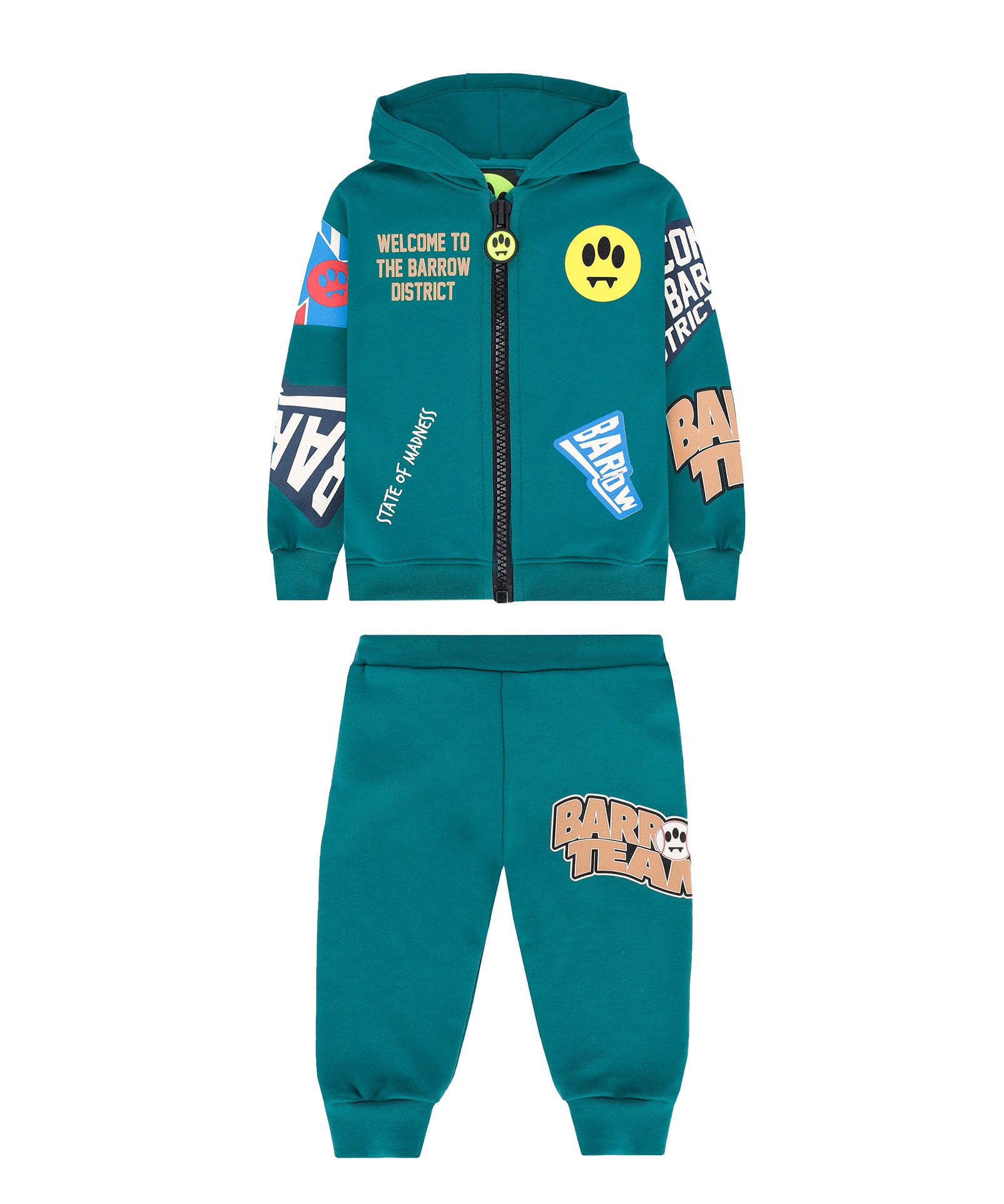 Barrow Kids Completo Tuta con Stampe per Neonati