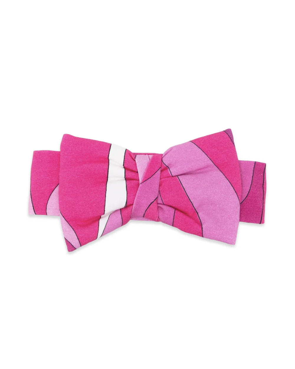 Emilio Pucci Kids Fascia Fiocco a Fantasia per Neonate