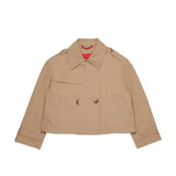 Max & Co Giacca/Trench Beige Cropped per Bambine