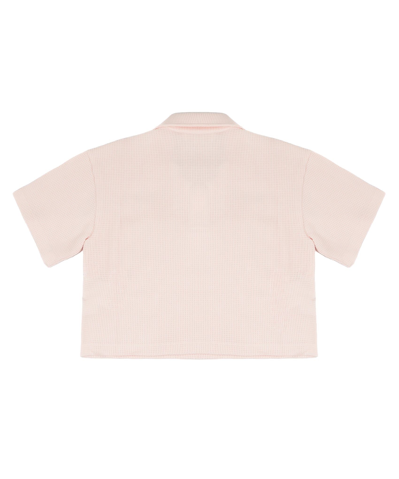 Palm Angels Kids Polo Rosa con Logo Fucsia per Bambine