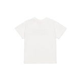 Diesel Kids T-shirt Bianca con Logo Degradè per Neonate