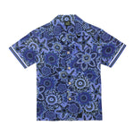 4GIVENESS Camicia Fantasia Floreale Blu per Bambini