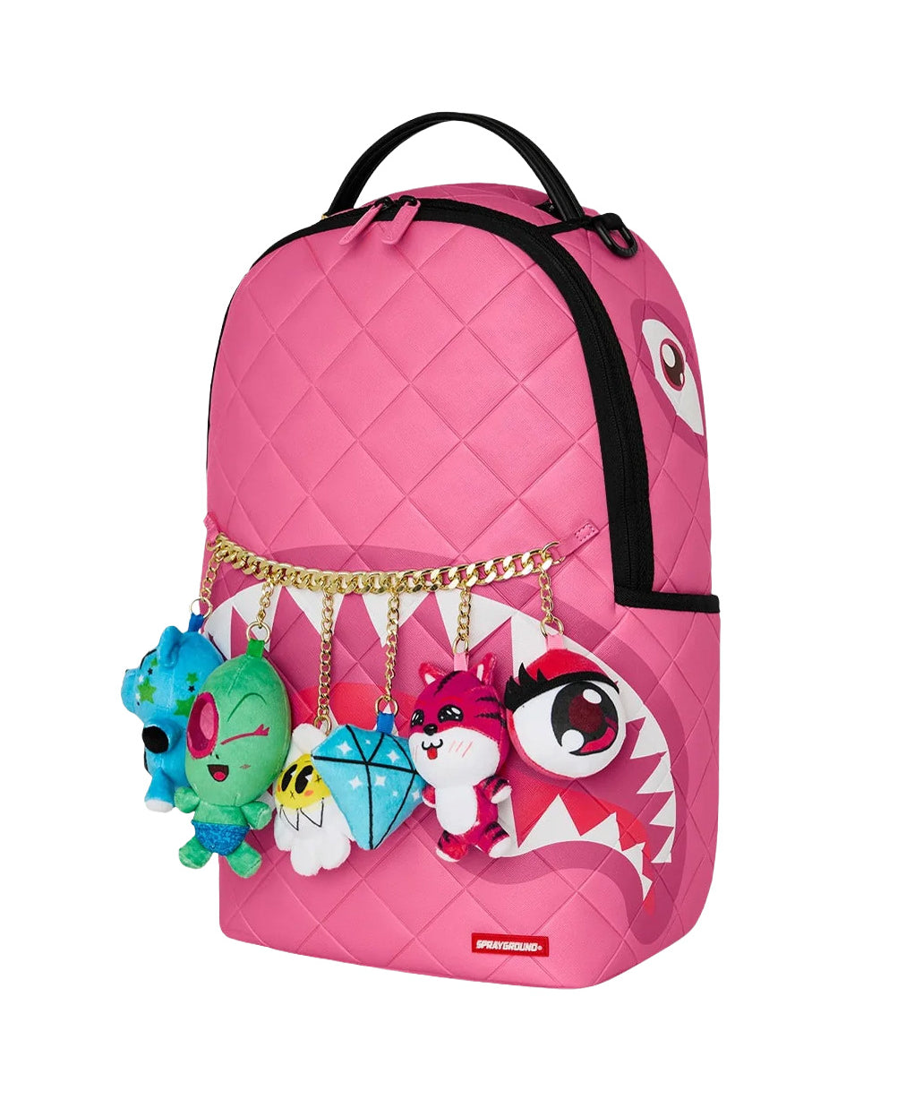 Sprayground Kids Zaino Fantasia Rosa con Peluche per Bambine