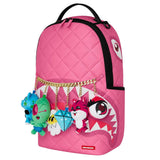 Sprayground Kids Zaino Fantasia Rosa con Peluche per Bambine