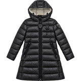 Blauer Kids Piumino Lungo Nero per Bambine
