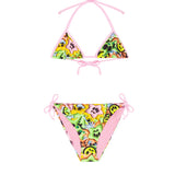 Barrow Kids Costume Bikini Multicolor con Stampa per Bambine