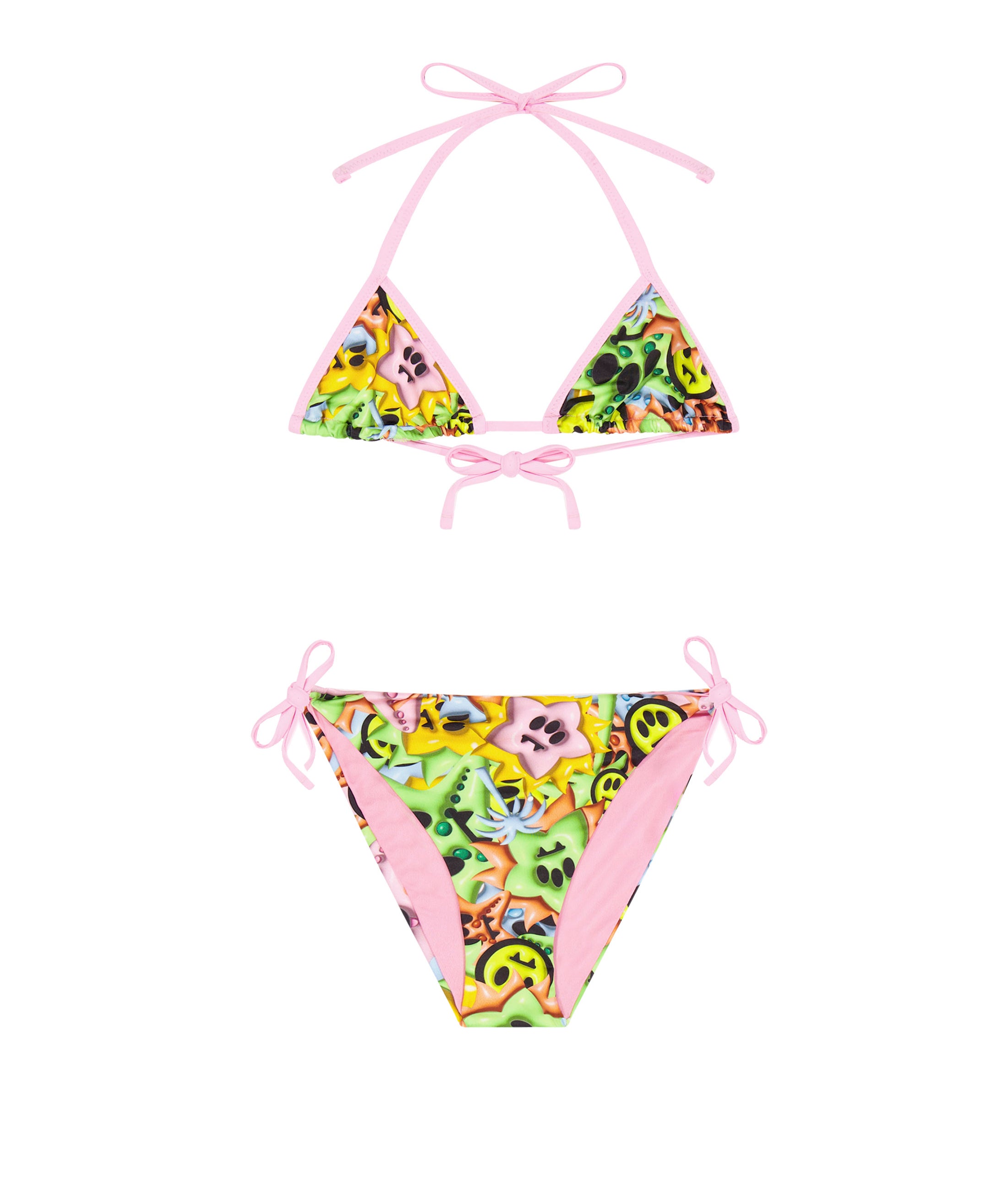 Barrow Kids Costume Bikini Multicolor con Stampa per Bambine