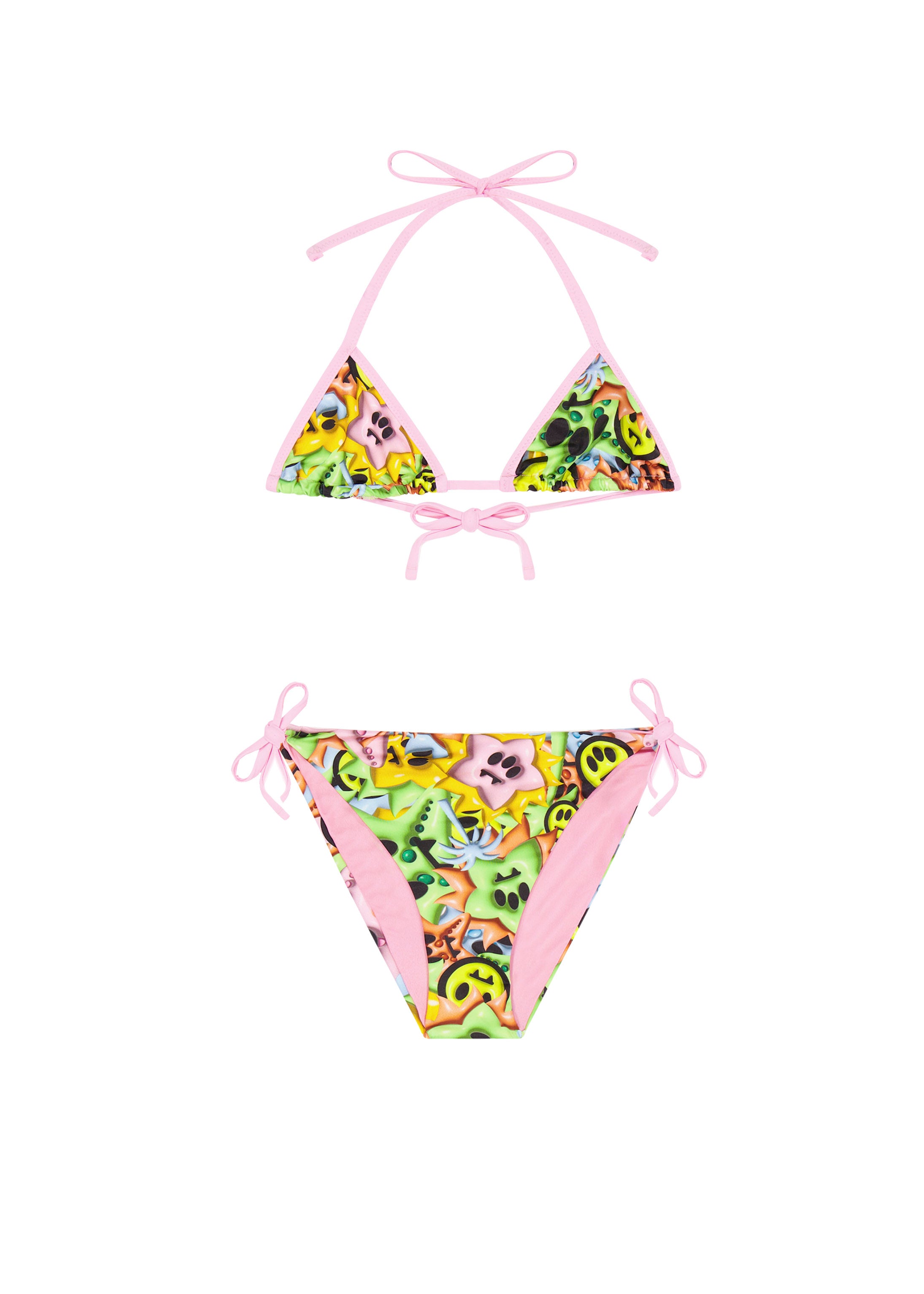 Barrow Kids Costume Bikini Multicolor con Stampa per Bambine