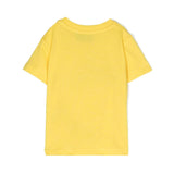 Moschino Kids T-Shirt Gialla con Motivo Teddy Bear per Neonate (RETRO)