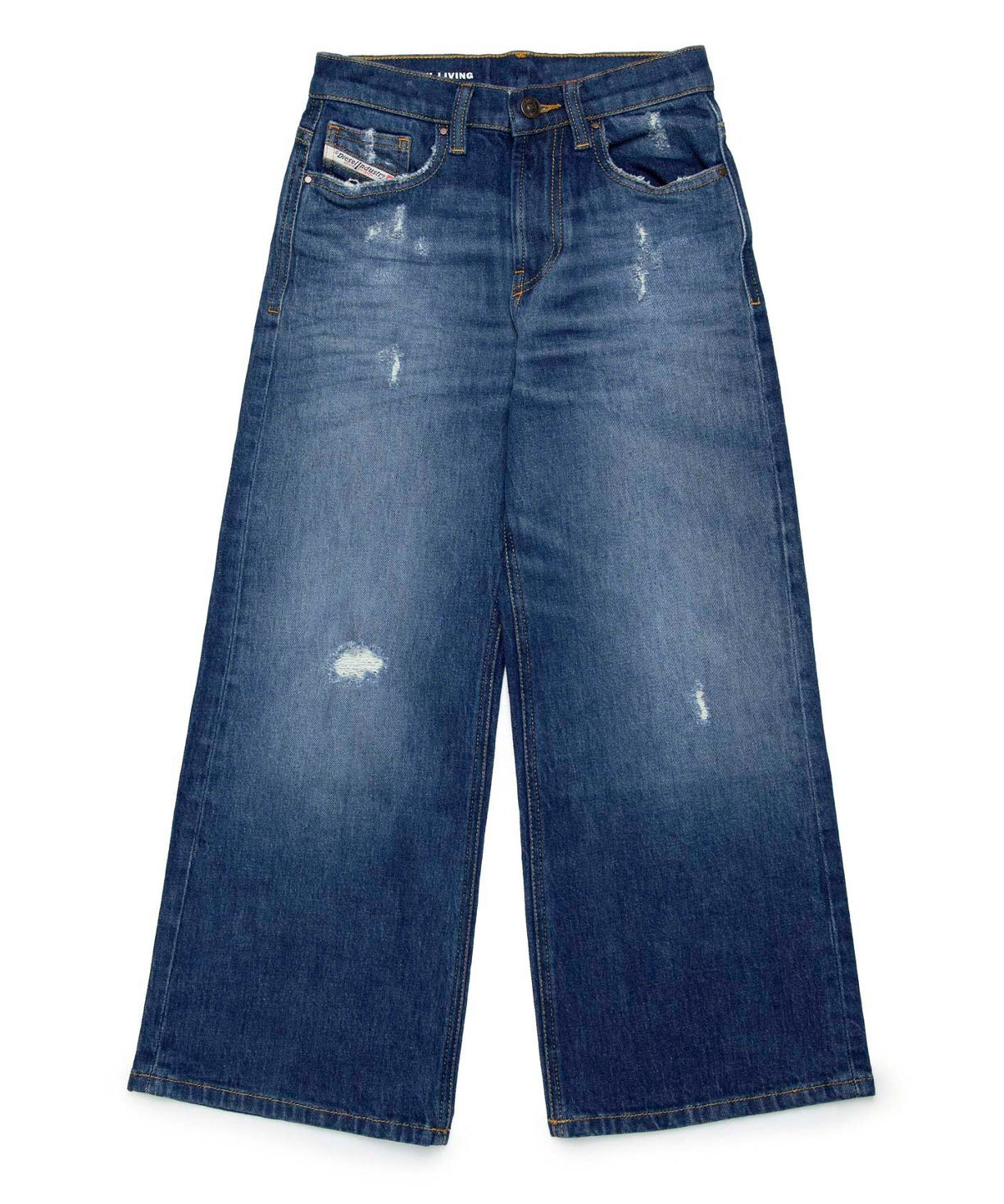 Diesel Kids Jeans Denim Blu 1996 D-Sire per Bambine