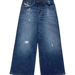 Diesel Kids Jeans Denim Blu 1996 D-Sire per Bambine