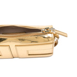 Elisabetta Franchi La Mia Bambina Borsetta Ecopelle Effetto Metallico Oro per Bambine