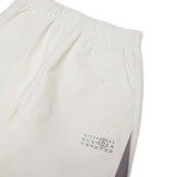 Maison Margiela Kids Pantalone Bianco con Logo per Bambine