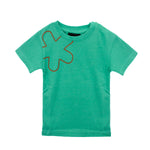 EffeK T-Shirt Verde con Stampa per Neonati (fronte)