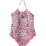 4GIVENESS Costume Monokini Fantasia Maculata Rosa per Bambine