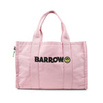 Barrow Kids Borsa Tote Rosa con Logo per Bambine (fronte)