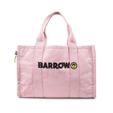 Barrow Kids Borsa Tote Rosa con Logo per Bambine (fronte)