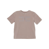 Elisabetta Franchi La Mia Bambina T-shirt Sunrise con Ricamo Logo per Neonate