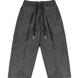 Yes London Kids Pantalone Nero con Coulisse per Bambini