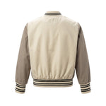 Yes London Kids Giubbino Fango e Beige con Logo per Bambini