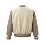 Yes London Kids Giubbino Fango e Beige con Logo per Bambini