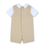 Boss Kids Completo Beige con Ricami per Neonati