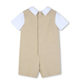 Boss Kids Completo Beige con Ricami per Neonati