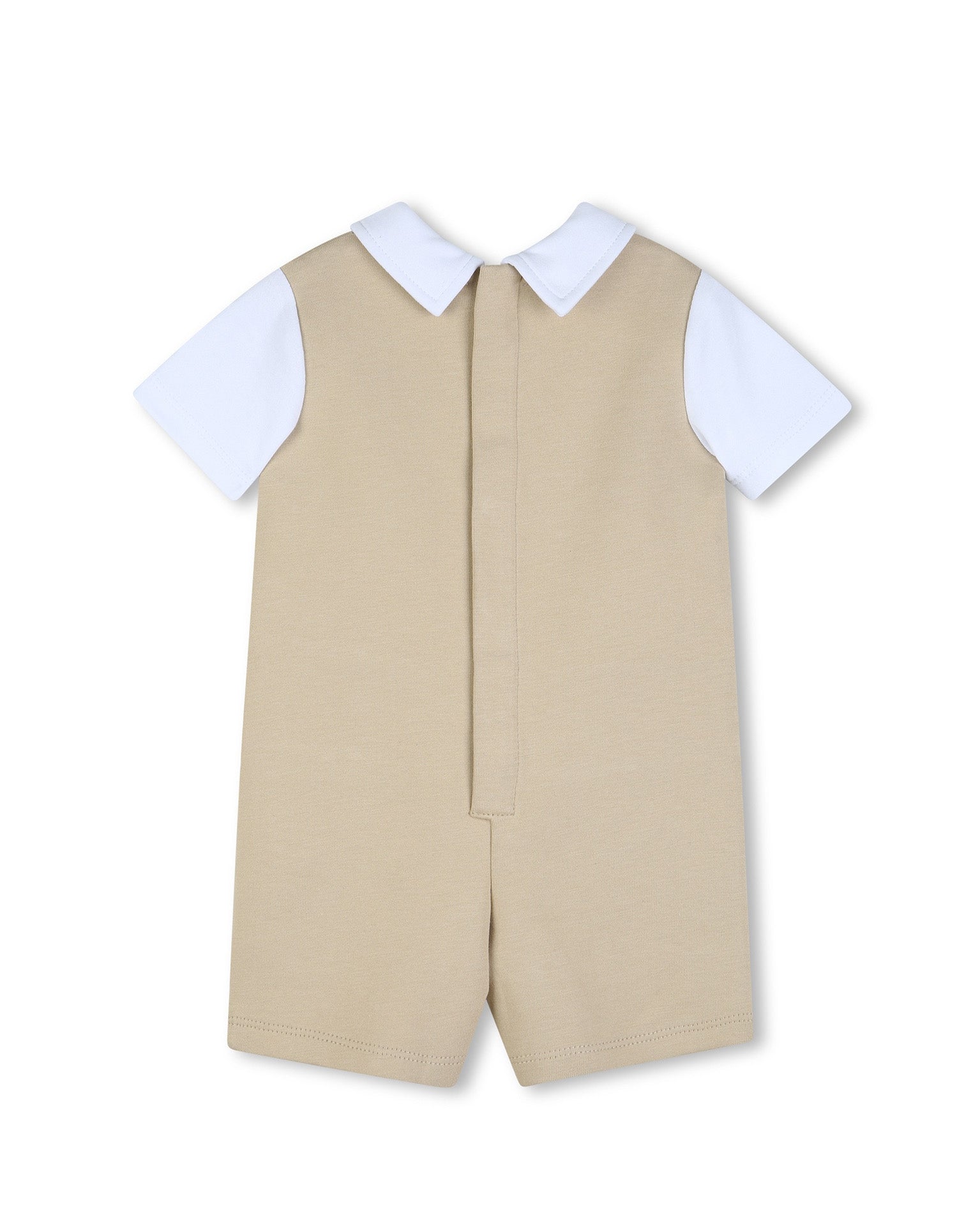 Boss Kids Completo Beige con Ricami per Neonati