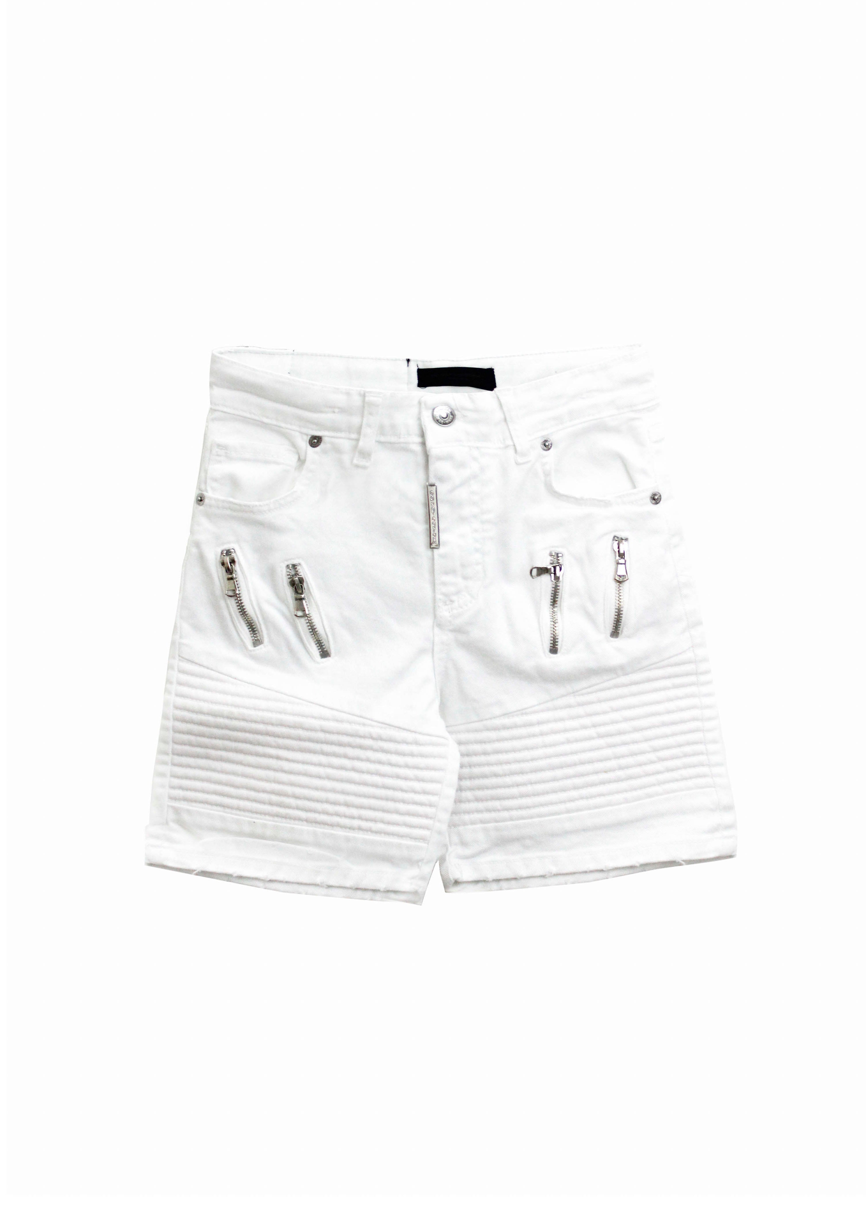 Do Not Conform Short Jeans Bianco per Bambini