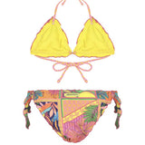 4Giveness Kids Costume a Triangolo Fantasia Pop Foulard per Bambine
