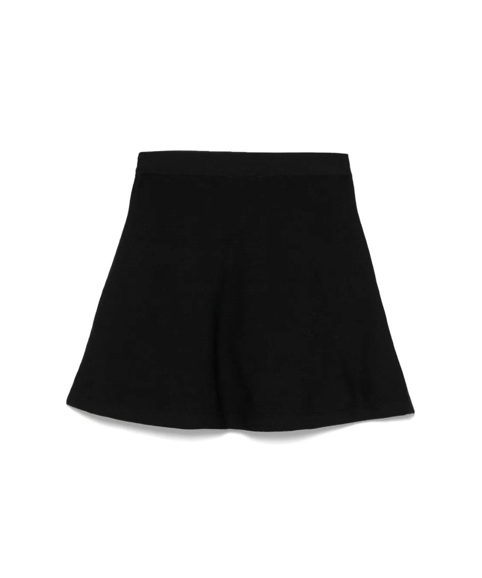 Twinset Kids Gonna Nera con Applicazioni per Bambine