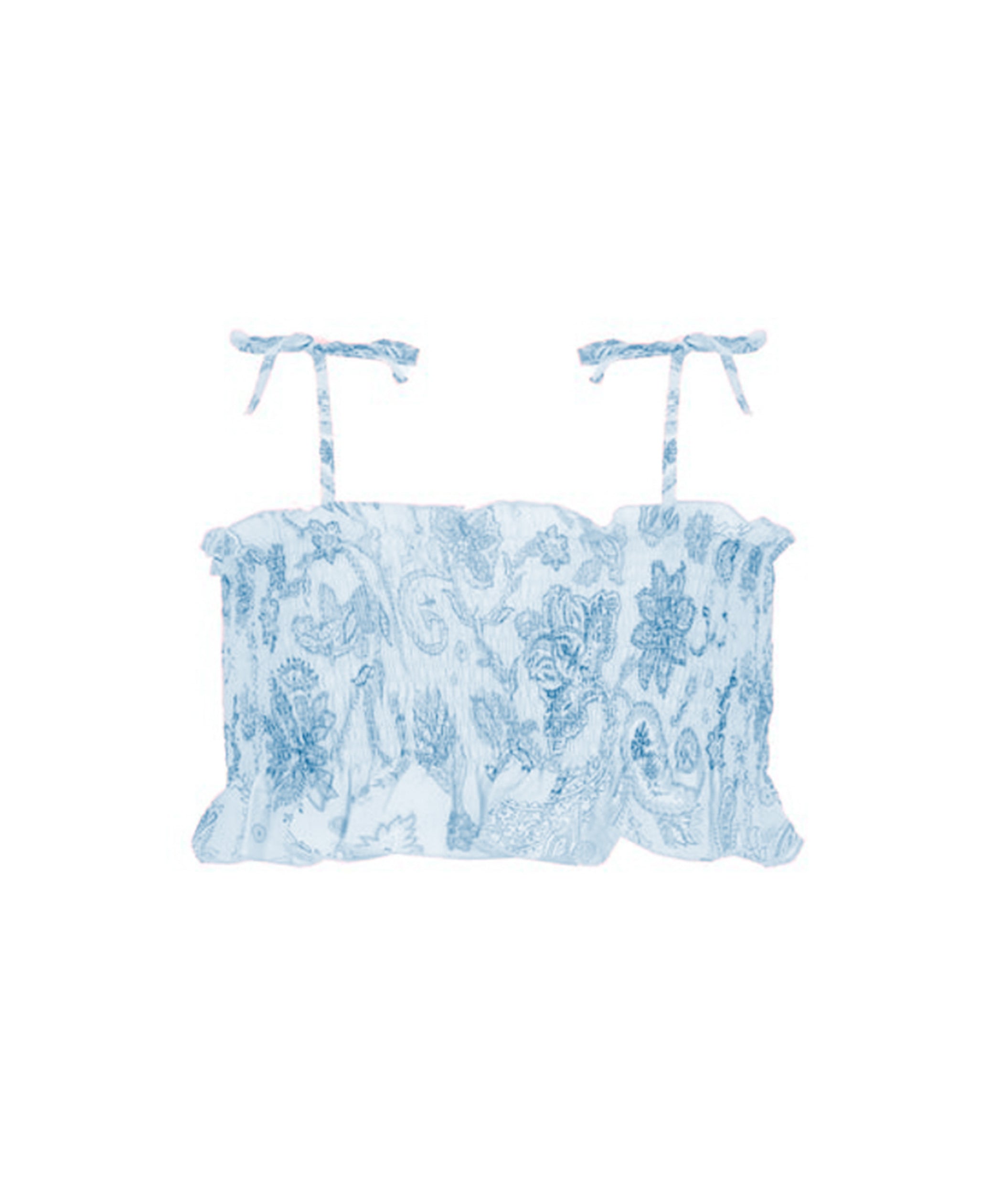 4Giveness Copricostume Top Antibes Azzurro per Bambine