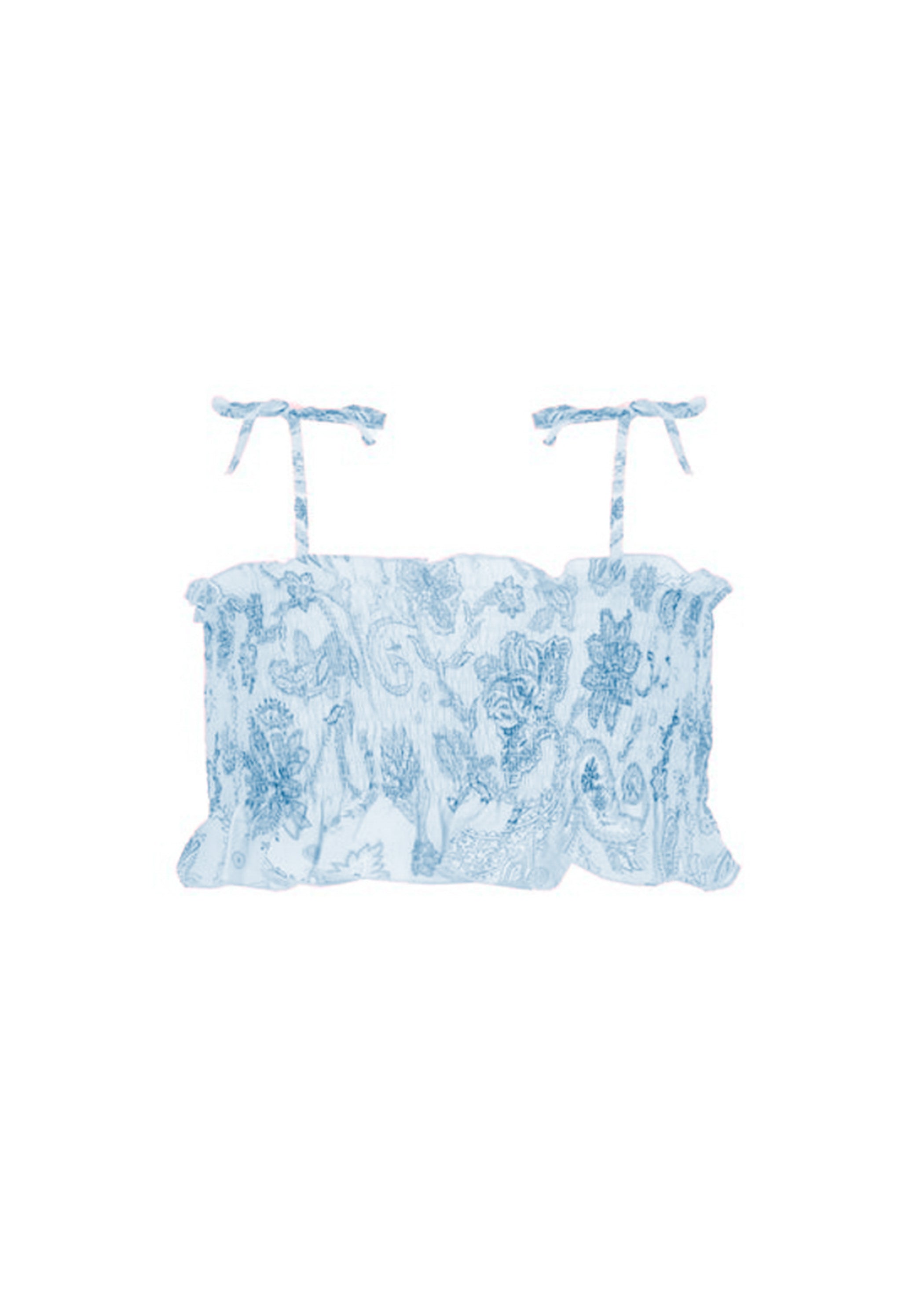 4Giveness Copricostume Top Antibes Azzurro per Bambine