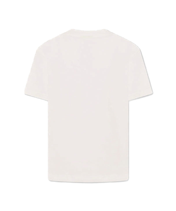 Barrow Kids T-shirt Bianca con Stampa Logo per Bambini