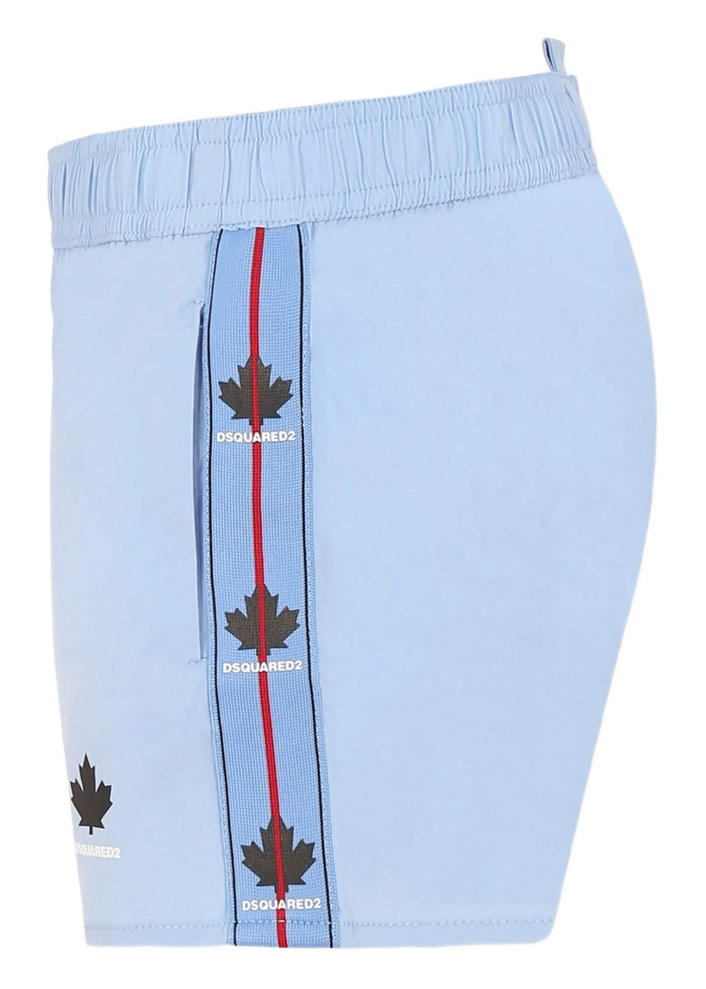 Dsquared2 Kids Costume Boxer Azzurro per Bambini