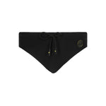 F**K Kids Costume Slip Nero con Logo per Bambini