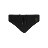 F**K Kids Costume Slip Nero con Logo per Bambini