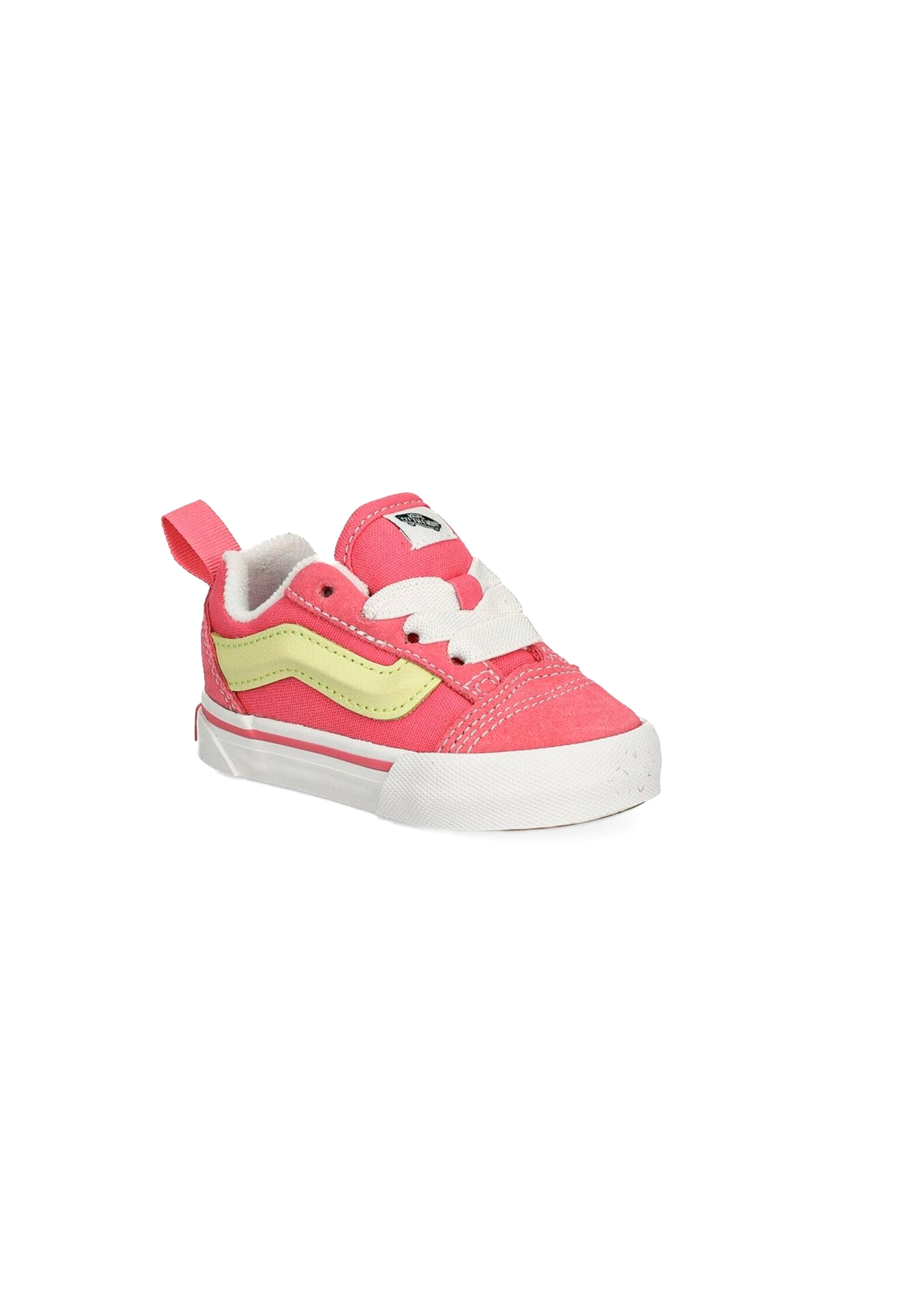 Vans Kids Knu Skool Rosa/Lime per Bambine