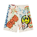 Barrow Kids Bermuda Crema con Stampa per Bambini