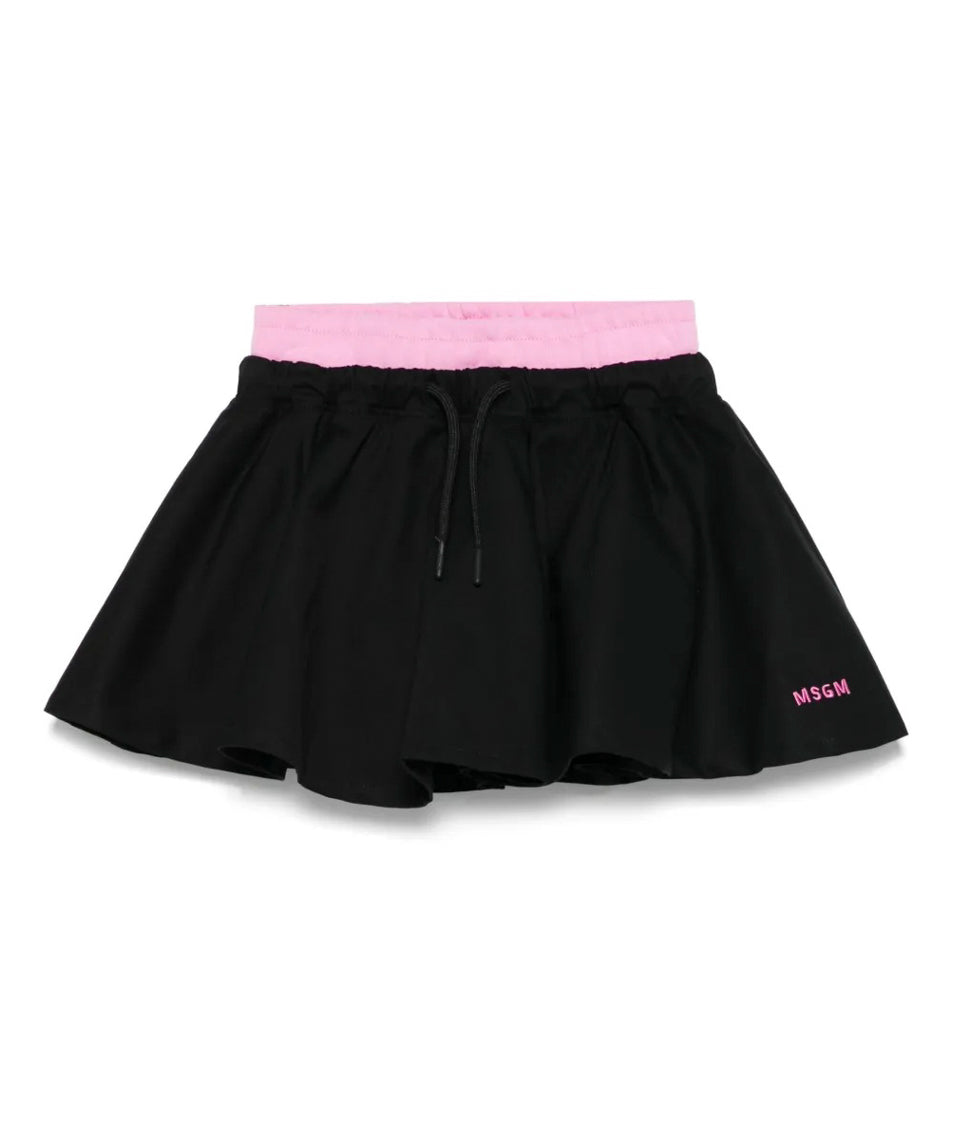 MSGM Kids Gonna Nera per Bambine