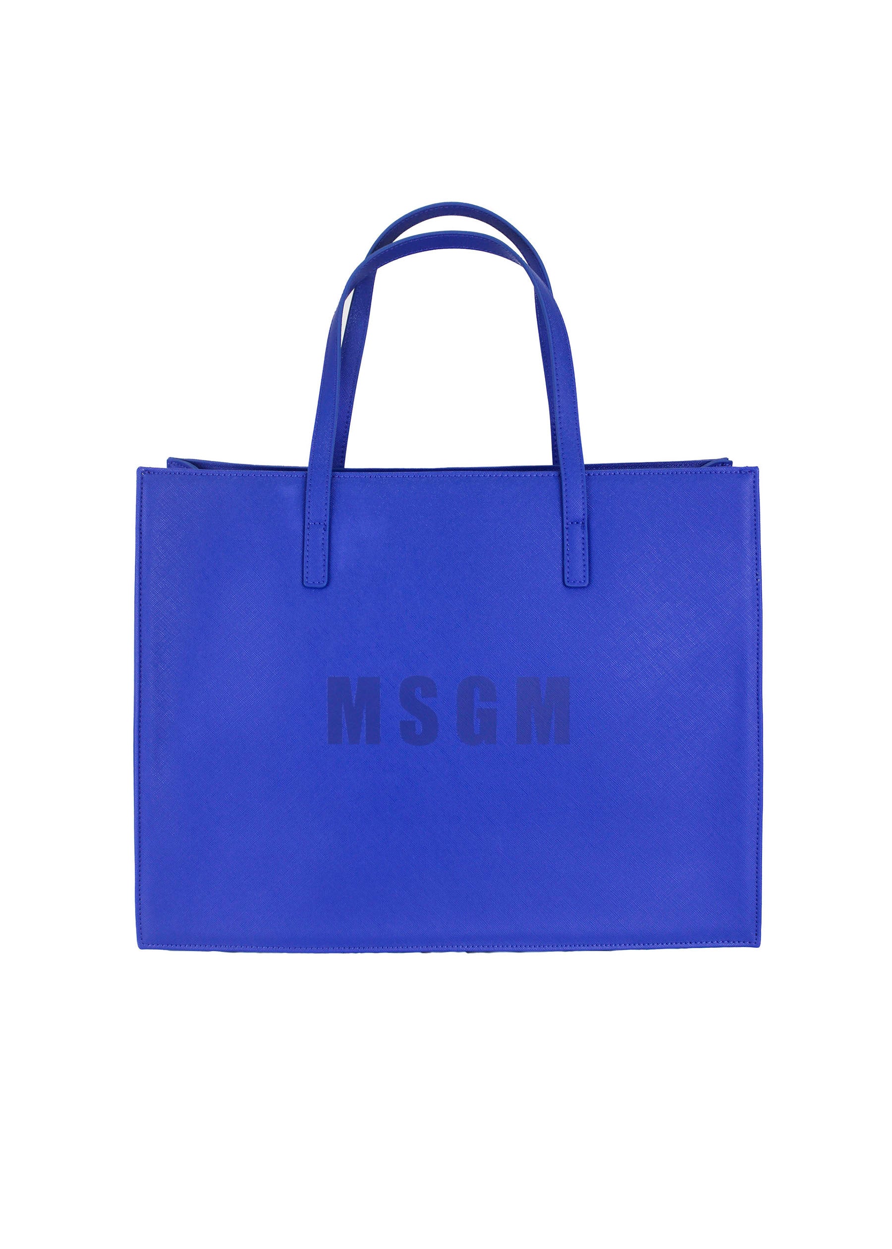 MSGM Kids Borsa Tote Royal con Stampa per Bambine