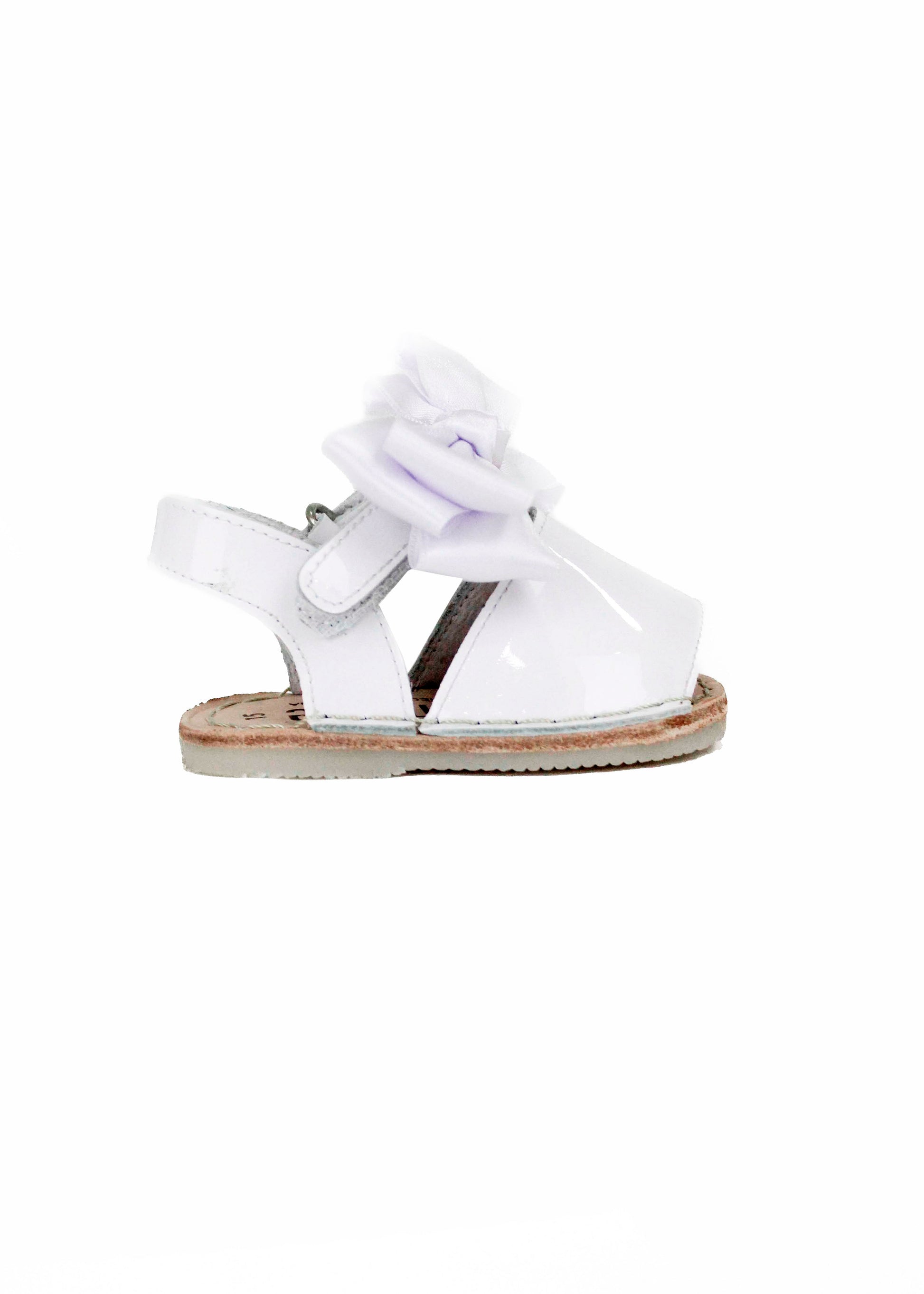 Index White Minorchina with Bow for Newborn Girls